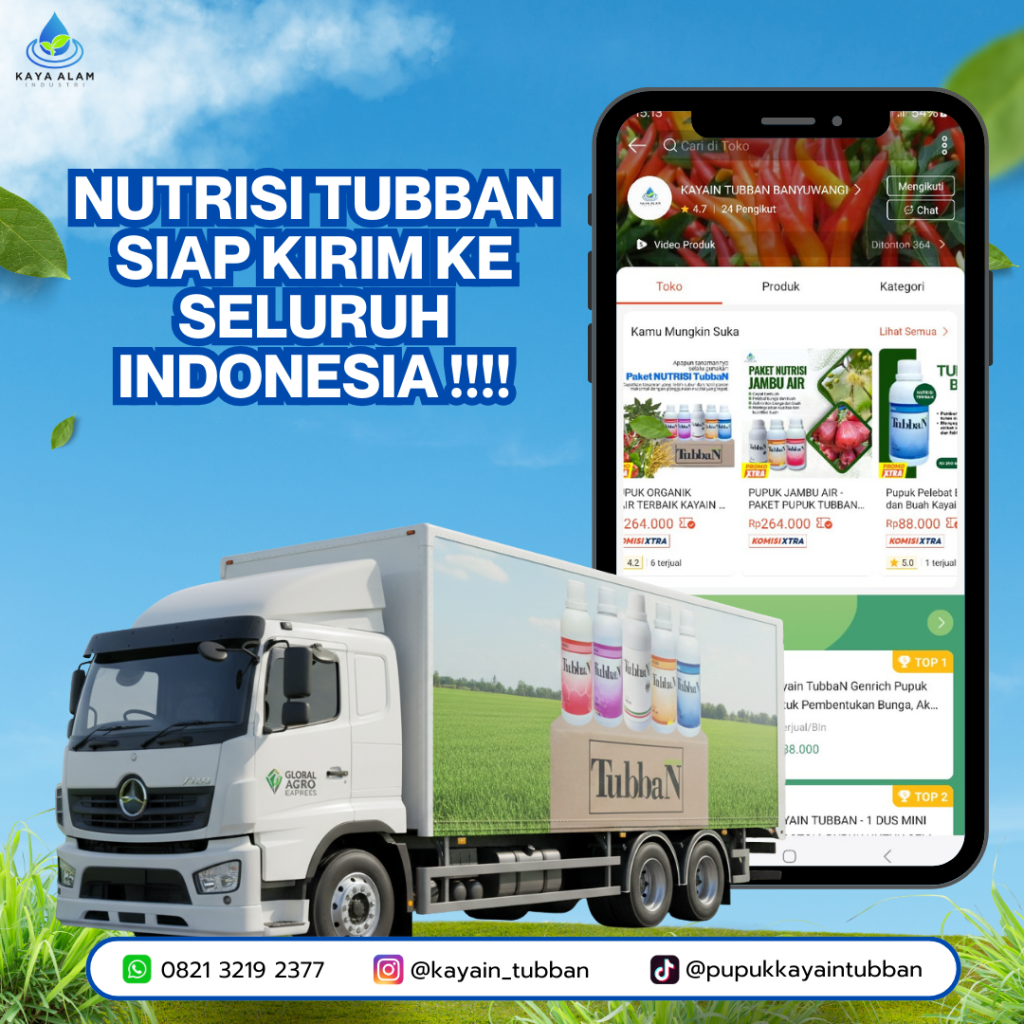 Nutrisi TubbaN – Siap Kirim ke Seluruh Indonesia!